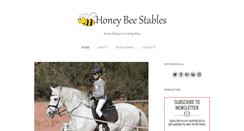Desktop Screenshot of honeybeestables.com